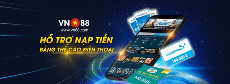 VN88 – Sân chơi nạp thẻ cào số 1 Việt Nam